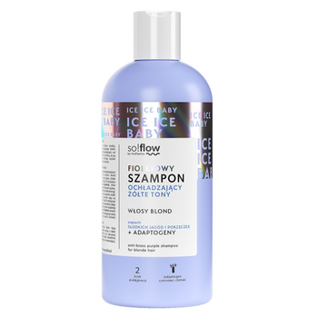 So Flow Fioletowa Maska Ochładzająca Żółte Tony Do Włosów Blond 200ml