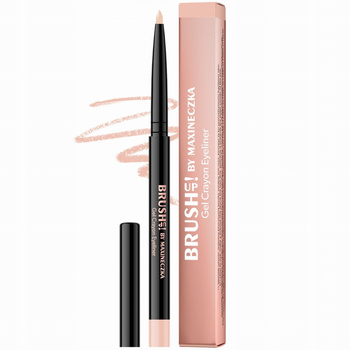 Brush Up! By Maxineczka Crayon Eyeliner Żelowa Kredka Do Oczu 04 Light Beige
