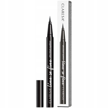 Claresa Line So Fine Eyeliner w Pisaku z Precyzyjną Końcówką Ultra Black