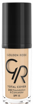 Golden Rose Total Cover Podkład Kryjacy 2w1 05 Cool Sand