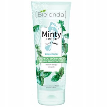 Bielenda Minty Fresh Foot Krem Maska Do Stóp Na Silne Zrogowacenia 100ml