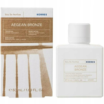 Korres EDT Aegean Bronze Woda Perfumowana Zapach Dla Kobiet Egzotyczny 50ml