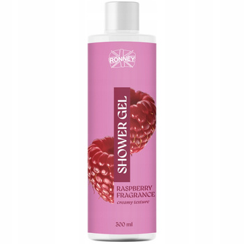Ronney Raspberry Owocowy Nawilżający Żel Pod Prysznic Słodki Malinowy 300ml