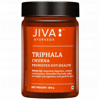 Jiva Ayurveda Triphala Suplement Diety Zdrowe Trawienie Proszek 100g