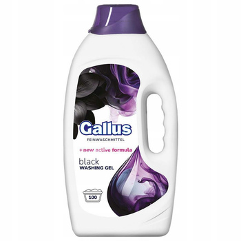 GALLUS Skoncentrowany Żel Do Prania Tkanin Ciemnych i Czarnych Black 4L