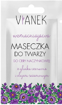 Vianek Wzmacniająca Maseczka Do Twarzy Cera Naczynkowa 10g