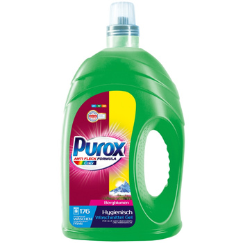 Purox Anti Fleck Uniwersalny Żel Do Prania Kolorowego Ciemnego Jasnego 4,3L