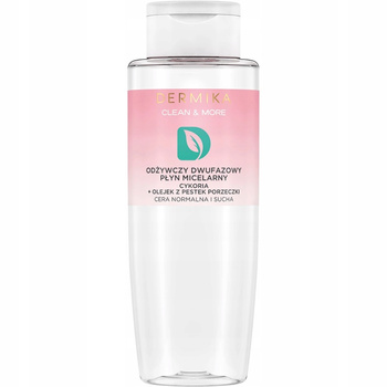 Dermika Clean More Dwufazowy Płyn Micelarny Odżywczo Nawilżający 400ml