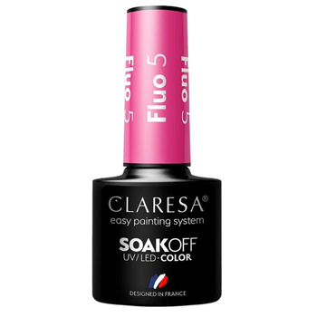 Claresa Lakier Hybrydowy Fluo 5 5g