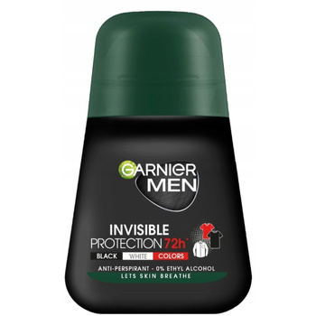 Garnier Antyperspirant Męski w Kulce Invisible Protection Ochrona 72h 50ml