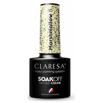 Claresa Lakier Hybrydowy Marshmallow 8 5g
