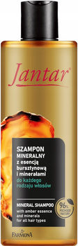 Jantar Szampon Mineralny Esencja Bursztynowa Każdy Rodzaj Włosów 300ml