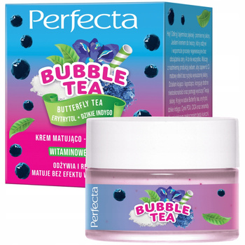 Perfecta Bubble Tea Krem Do Twarzy Matująco Regenerujący Erytrytol 50ml