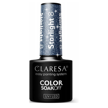 Claresa Lakier Hybrydowy Starlight 8 5g