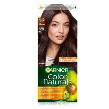 Garnier Color Naturals Crème Farba Do Włosów 4.12 Lodowy Brąz