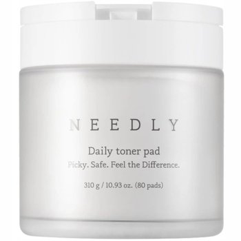 Needly Daily Toner Codzienne Płatki Kosmetyczne Do Twarzy Tonizujące 80 szt