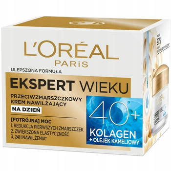 Loreal Ekspert Wieku Przeciwzmarszczkowy Krem Nawilżający Na Dzień 40+