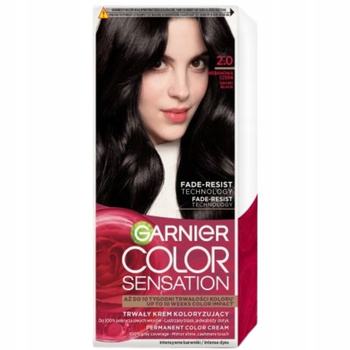 Garnier Color Sensation Krem Koloryzujący Do Włosów 2.0 Hebanowa Czerń