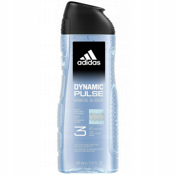 Adidas Dynamic Pulse Męski Żel Pod Prysznic 3w1 Ciało Włosy Twarz 400ml