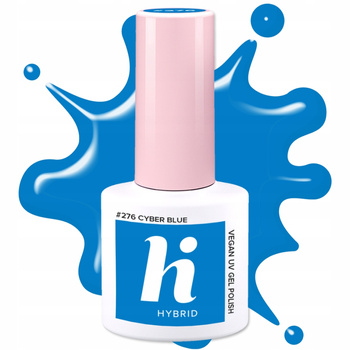 Hi Hybrid Lakier Hybrydowy Do Paznokci 276 Cyber Blue Intensywny Niebieski