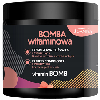 Joanna Bomba Witaminowa Regenerująca Odżywka Do Włosów Zniszczonych 500ml