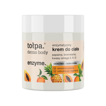 Tołpa Dermo Body Enzyme. Enzymatyczny Krem Do Ciała Odnowa i Obdudowa 250ml