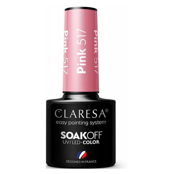 Claresa Lakier Hybrydowy Pink 517 5g