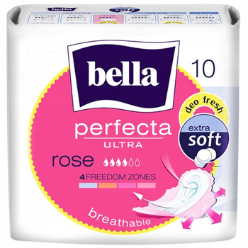 Bella Podpaski Perfecta Ultra Rose 10 Sztuk