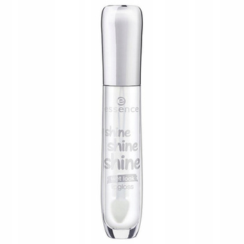 Essence Shine Shine Shine LipGloss Wet Look Błyszczyk Efekt Mokrych Ust 01