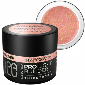 Palu Pro Light Builder Gel UV/LED Żel Budujący Fizzy Cover z Drobinką 45g