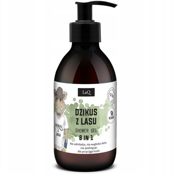 LaQ Dzikus z Lasu 8w1 Żel Pod Prysznic Męski Ekstrakt z Dębu Ananas 300ml