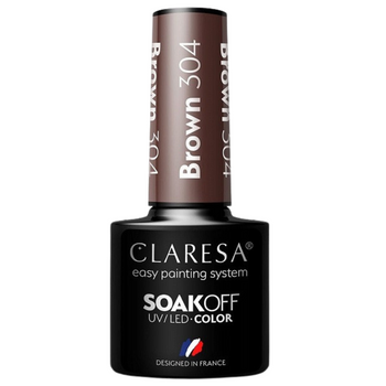 Claresa Lakier Hybrydowy Brown 304 5g