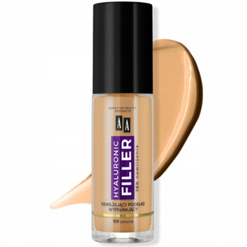 AA Hyaluronic Filler Lekki Nawilżający Podkład Do Twarzy 109 Caramel 30ml