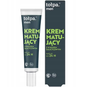 Tołpa Men Matujący Krem Do Twarzy Dla Mężczyzn z Kwasem Salicylowym 40ml