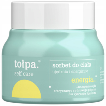 Tołpa Self Care Żelowy Ujędrniający Sorbet Balsam Do Ciała Pomarańcza 250ml