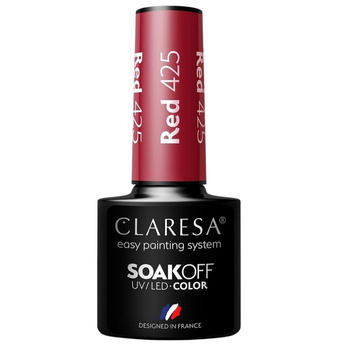 Claresa Lakier Hybrydowy Red 425 5g