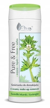 AVA PURE & FREE Śmietanka do Demakijażu 250ml