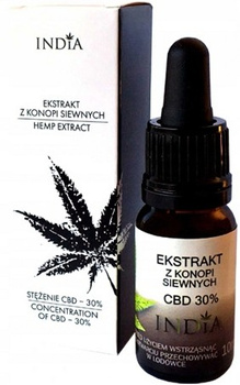 India Olejek Konopny Kannabidol CBD 30% 3100mg