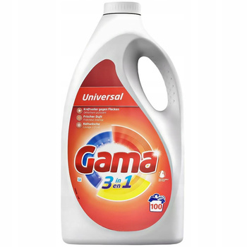 Gama Universal Żel Do Prania Tkanin Uniwersalnych 3w1 100 Prań 4,5L
