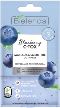 Bielenda C-Tox Maseczka Blueberry Nawilżająca