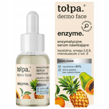 Tołpa Dermo Face Enzyme Nawilżające Serum Do Twarzy Enzymatyczne 30ml