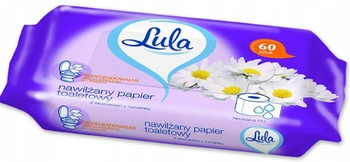 LULA Nawilżany Papier Toaletowy Rumianek 60 szt