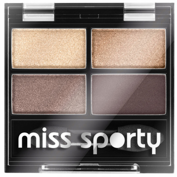 Miss Sporty Studio Colour Quattro Paleta Cieni Do Powiek 403 Smoky Brown