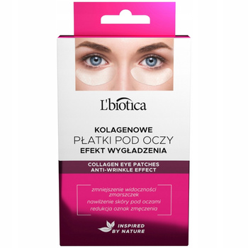 L'biotica Kolagenowe Hydrożelowe Płatki Pod Oczy Przeciwzmarszczkowe 3 Pary