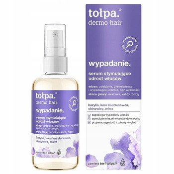 Tołpa Dermo Hair Wypadanie. Serum Do Skóry Głowy Stymulujące Odrost Włosów 100ml
