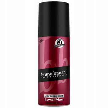 Bruno Banani Loyal Man Męski Dezodorant w Sprayu Jabłko Imbir Jodła 150ml