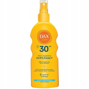 Dax Sun Nawilżający Wodoodporny Spray Do Ciała Wysoka Ochrona SPF 30 200ml