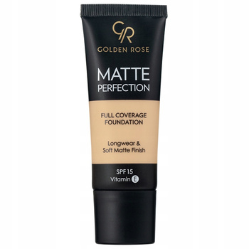 Golden Rose Matte Perfection Trwały Matujący Podkład Do Twarzy z SPF15 N1