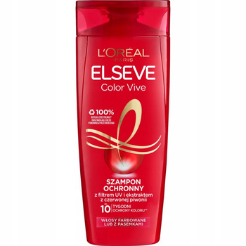 Loreal Elseve Color Vive Szampon Do Włosów Farbowanych Ochrona Koloru 400ml