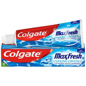 Colgate Max Fresh Pasta Do Zębów z Chłodzącymi Kryształkami Miętowa 75ml